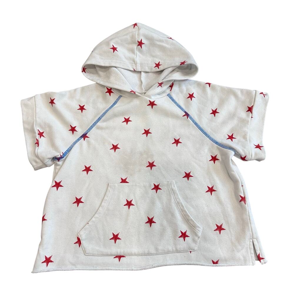 Maurice's Evsie Americana Star Hooded Sweatshirt - Small